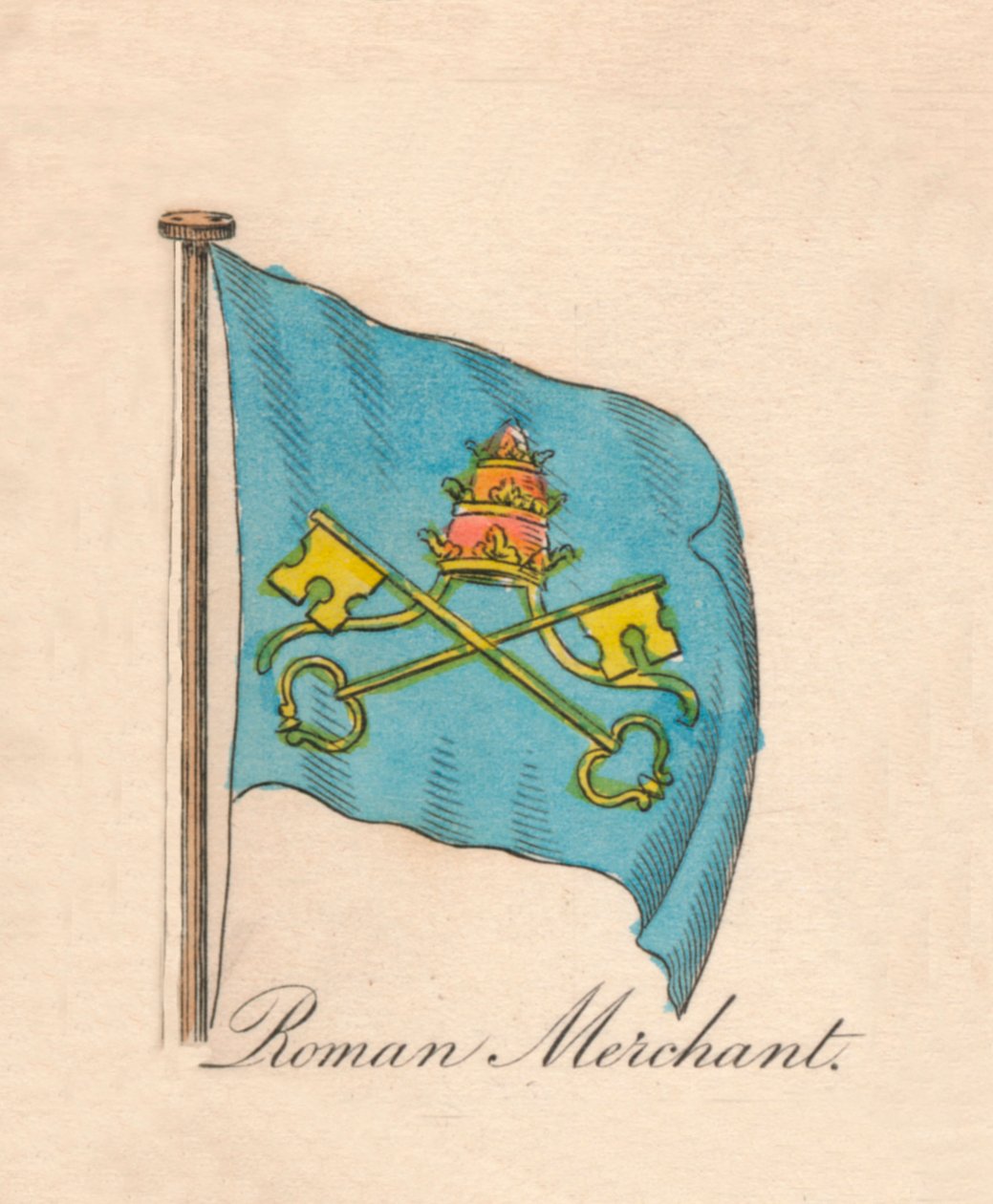 Kupiec rzymski, 1838 autorstwa Unbekannt