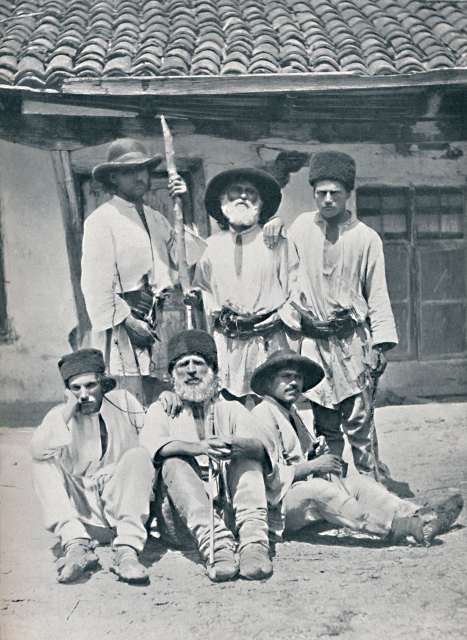 Chłopi rumuńscy, 1912 autorstwa Unbekannt