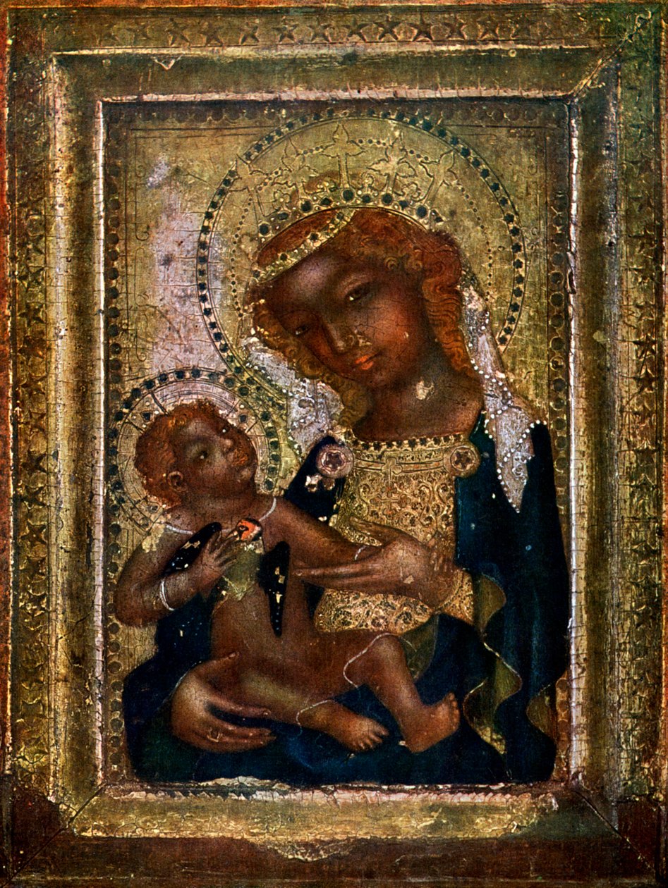 Madonna rzymska, c1360 1955 autorstwa Unbekannt