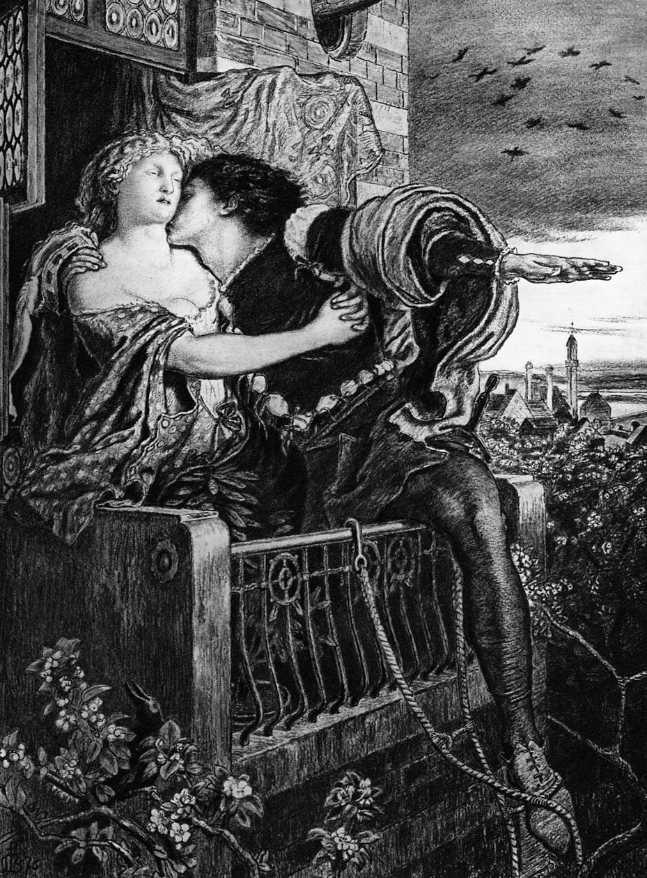 Romeo i Julia, koniec XIX wieku autorstwa Unbekannt