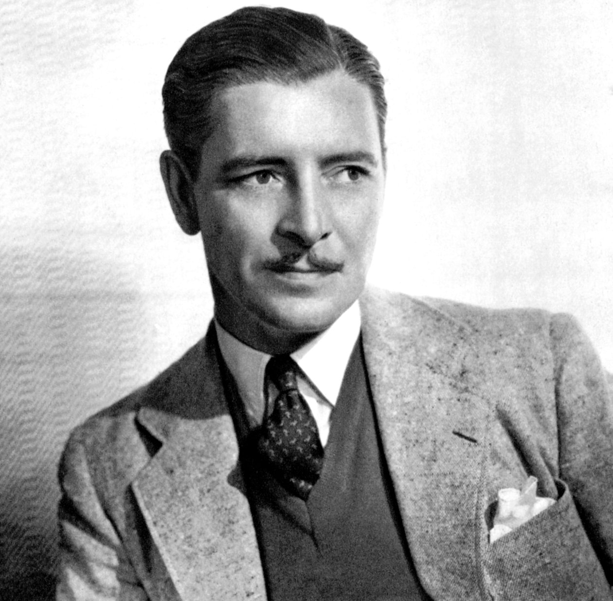 Ronald Colman, angielski aktor, 1934-1935 autorstwa Unbekannt