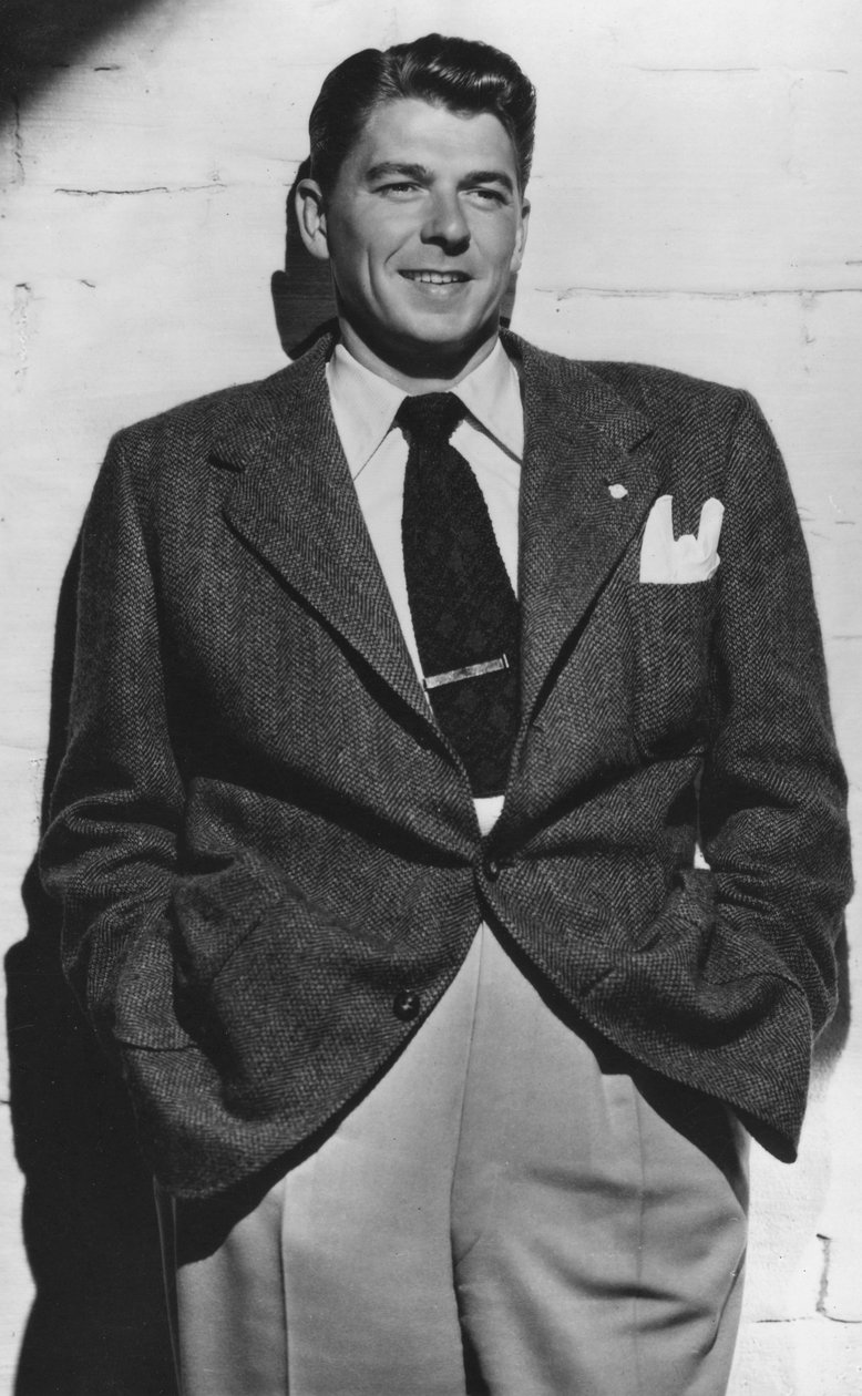 Ronald Reagan 1911-2004, 40. prezydent Stanów Zjednoczonych Ameryki, c1940 autorstwa Unbekannt