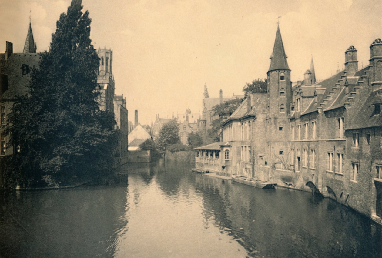 Nabrzeże Różańcowe, ok. 1910 autorstwa Unbekannt