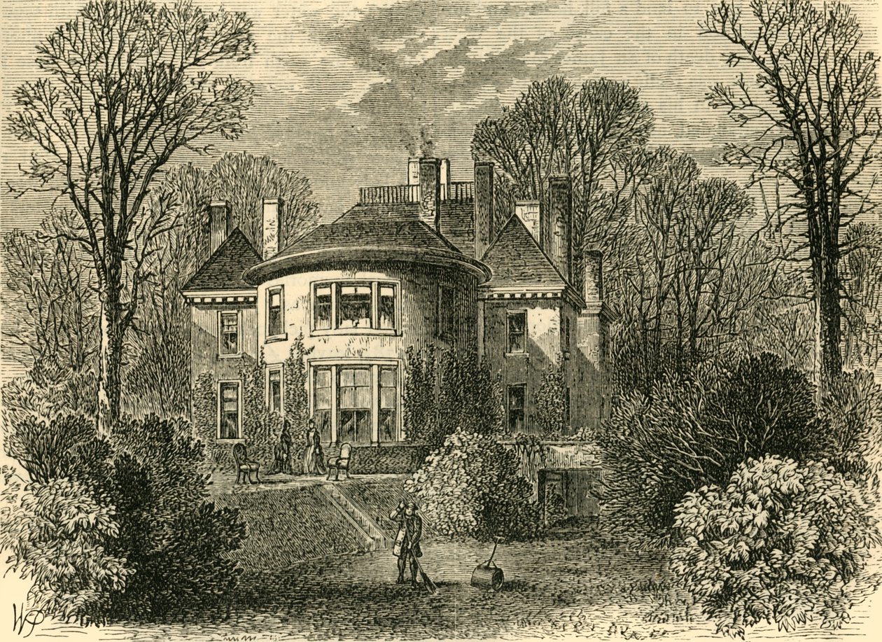 Dom Rosslynów, ok. 1876 r. autorstwa Unbekannt