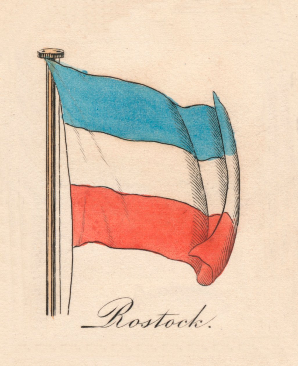 Rostock, 1838 autorstwa Unbekannt