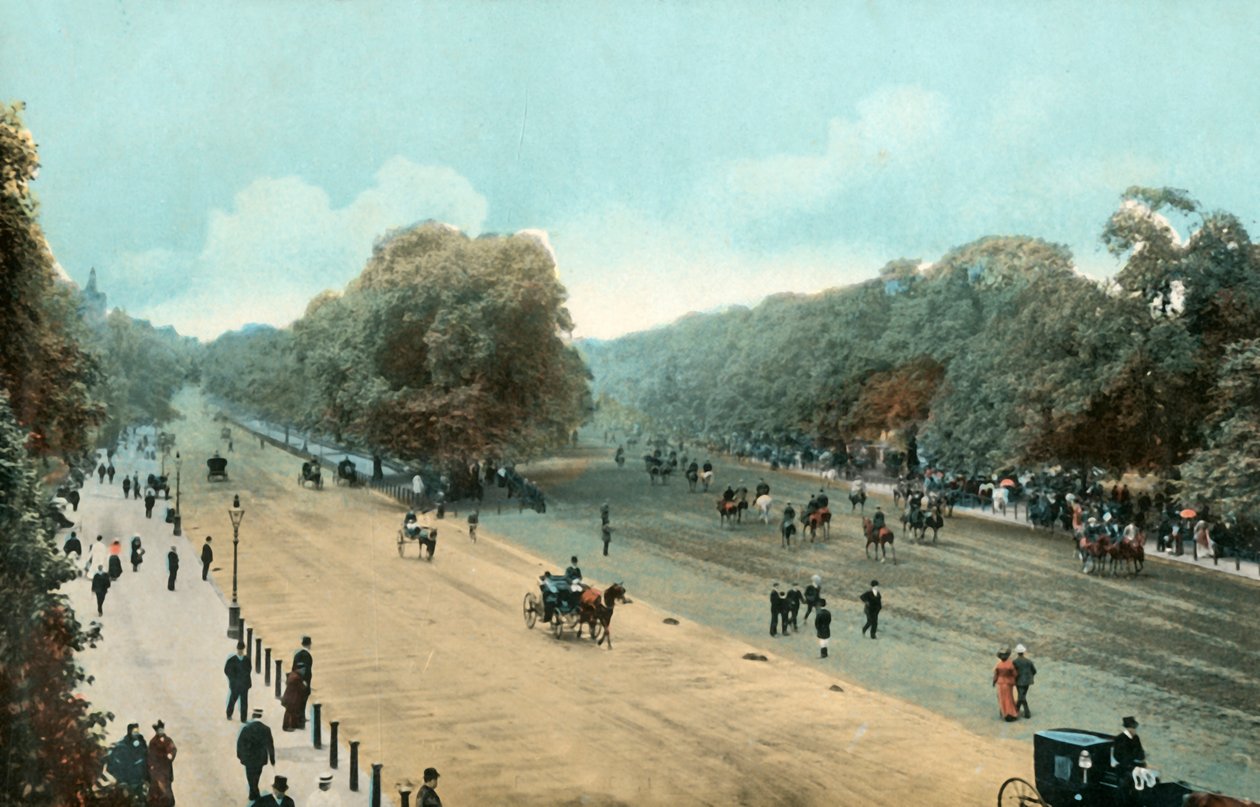 Rotten Row, Hyde Park, Londyn, ok. 1910. autorstwa Unbekannt