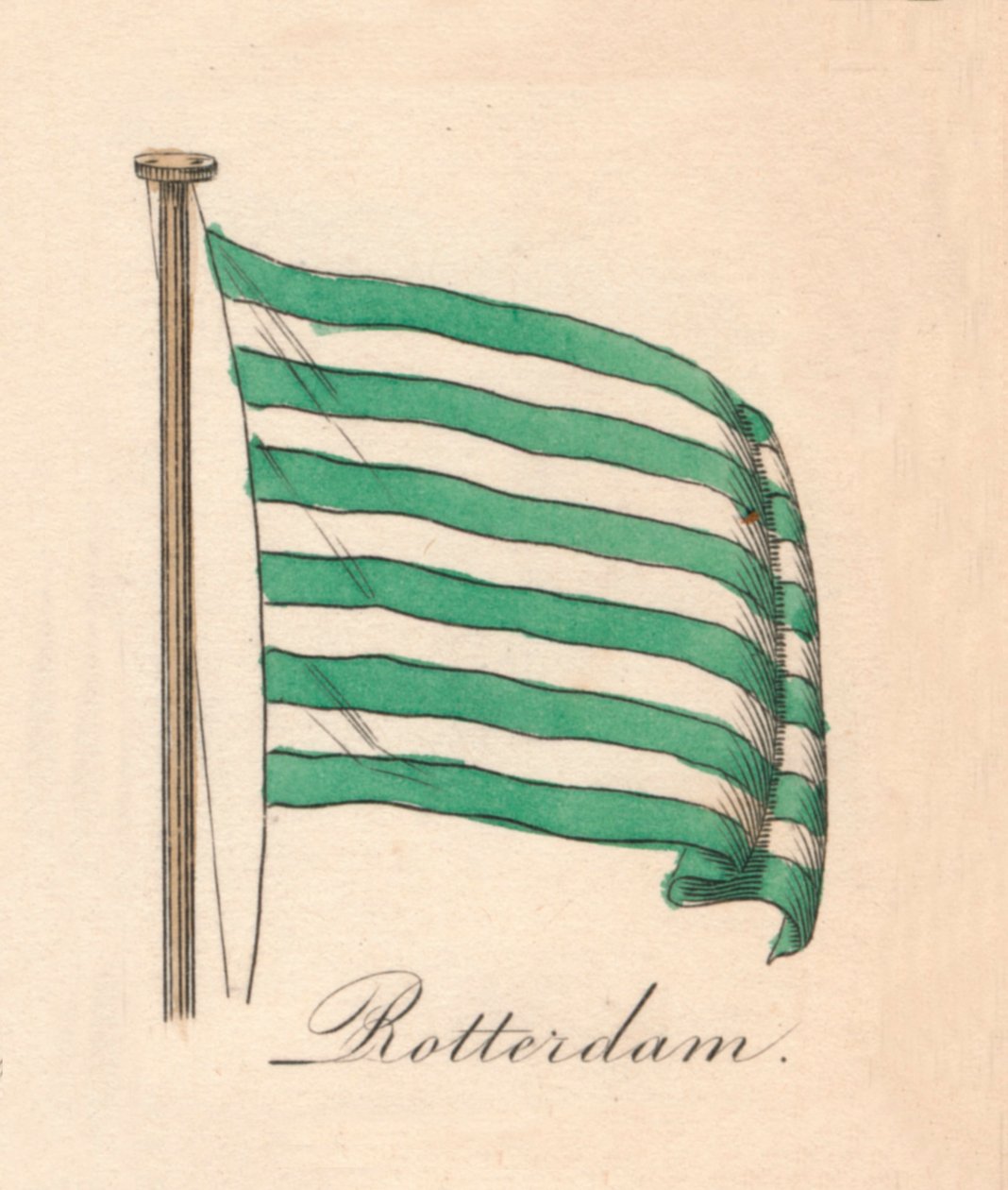 Rotterdam, 1838 r autorstwa Unbekannt