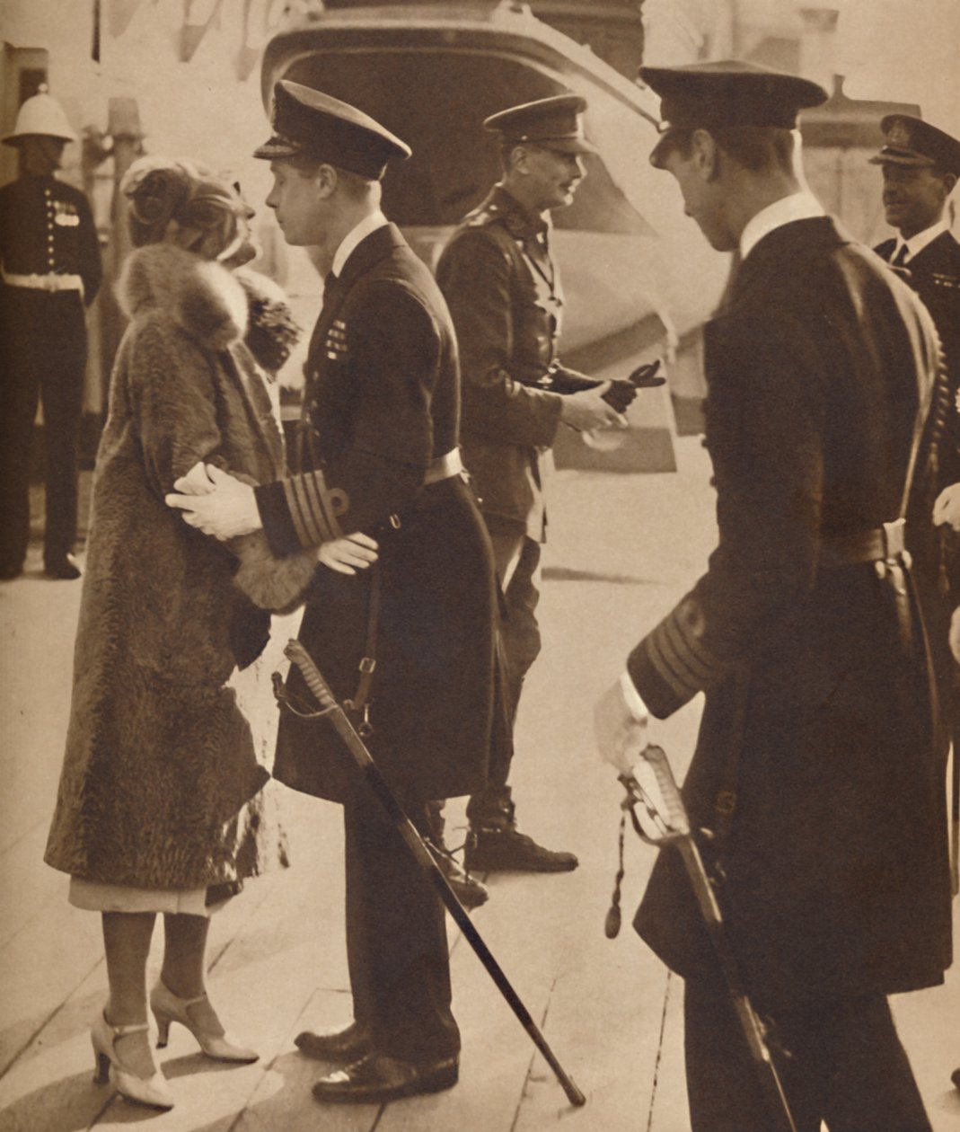 Rozpoczyna się trasa dookoła świata, 6 stycznia 1927 1937 autorstwa Unbekannt