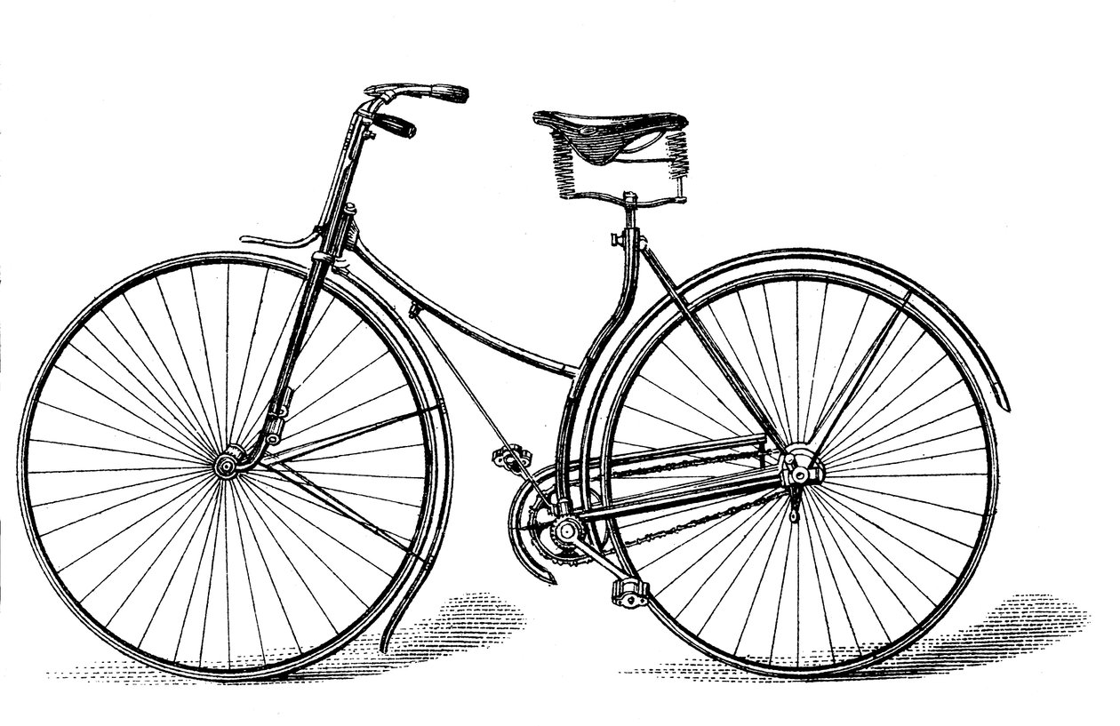 Rower bezpieczeństwa Rover, c1885 autorstwa Unbekannt