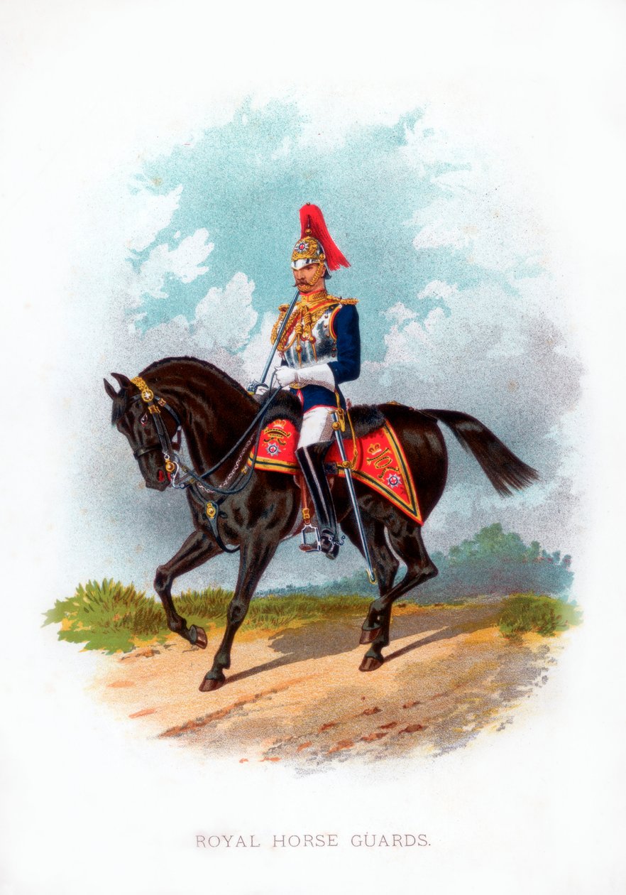 Królewska Gwardia Konna, 1888 autorstwa Unbekannt