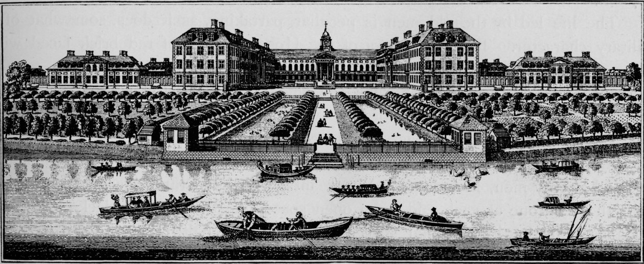 Szpital Królewski, Chelsea, c1890 1911 autorstwa Unbekannt