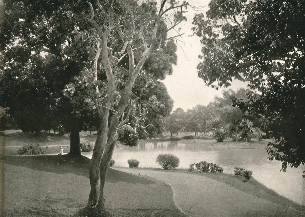 Królewskie Jeziora, Rangun, 1900. autorstwa Unbekannt
