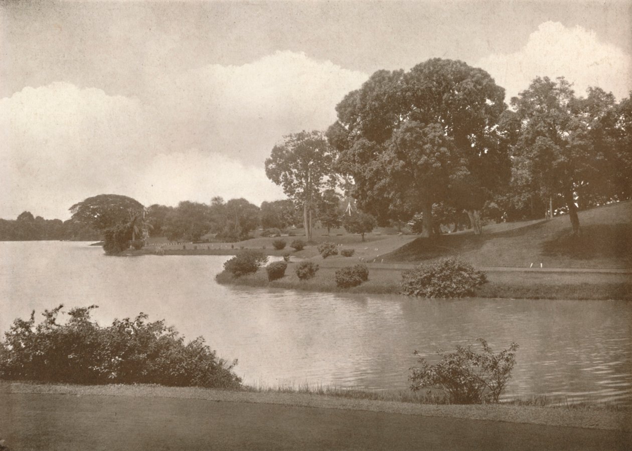 Królewskie Jeziora, Rangun, 1900. autorstwa Unbekannt