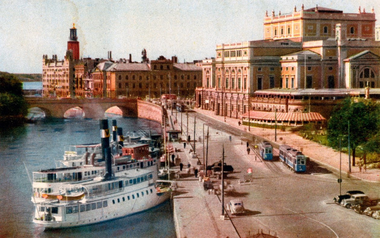 Royal Opera House, Sztokholm, XX wiek autorstwa Unbekannt