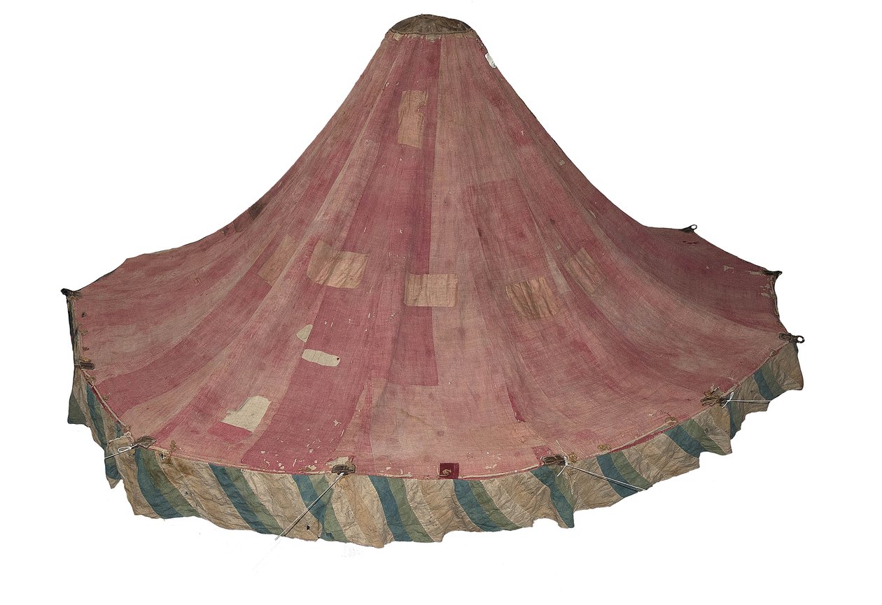 Okrągły namiot królewski wykonany dla dachu Muhammada Szacha, 1834-1848. autorstwa Unbekannt