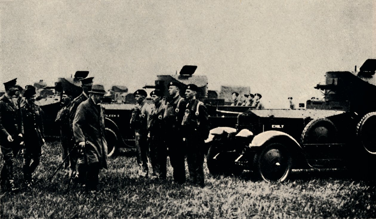 Królewski Pułk Czołgów w Niemczech, 1918, 1945. autorstwa Unbekannt