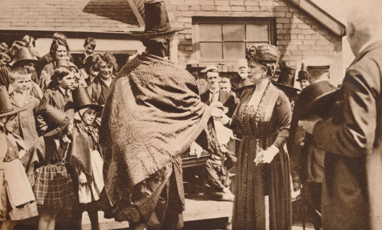 Królewskie tournee po Walii, lata 20. 1935 autorstwa Unbekannt