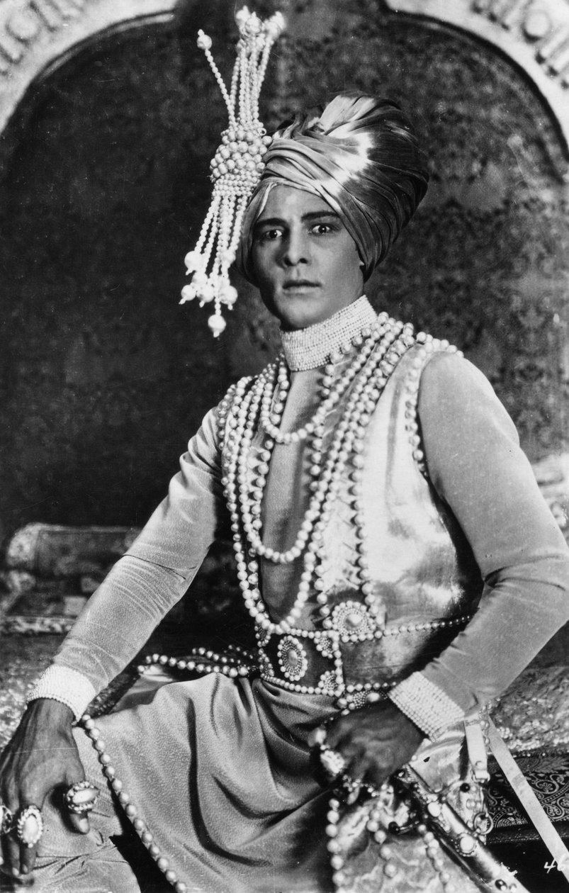 Rudolph Valentino 1895-1926 w Młodym radży, 1922 autorstwa Unbekannt
