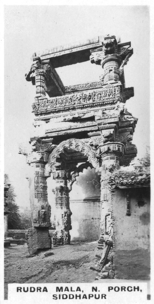 Rudra Mala, ganek północny, Siddhapur, Indie, ok. 1925 autorstwa Unbekannt