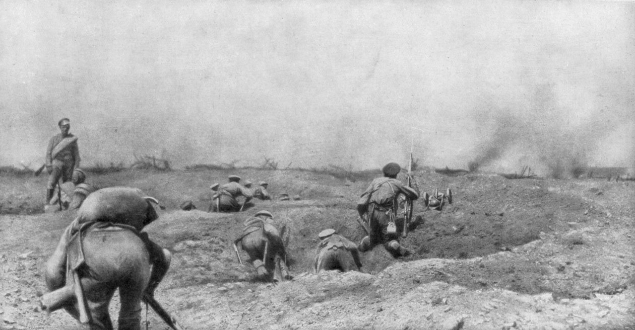 Ofensywa rosyjska, Dzike Lani, Tarnopol, Ukraina, I wojna światowa, 1 lipca 1917 autorstwa Unbekannt