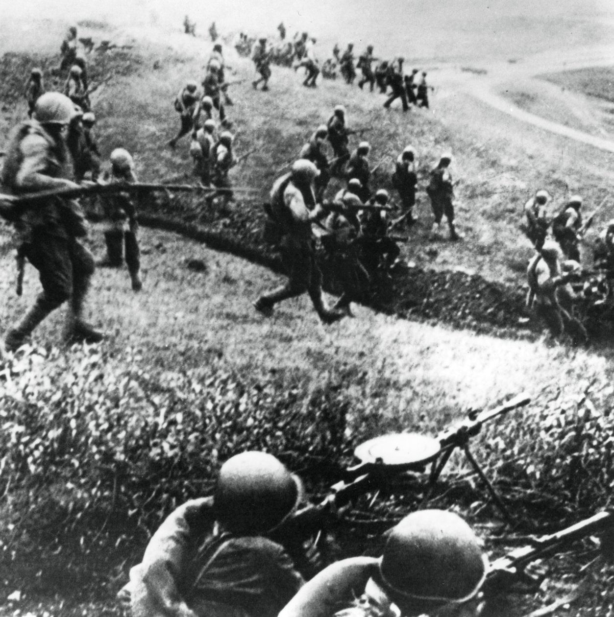 Wojska rosyjskie w kontrataku, rejon Mozdok, północny Kaukaz, wrzesień 1942 autorstwa Unbekannt