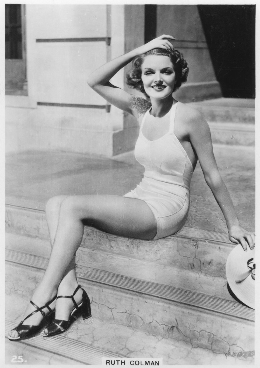 Ruth Colman, ok. 1938 r. autorstwa Unbekannt