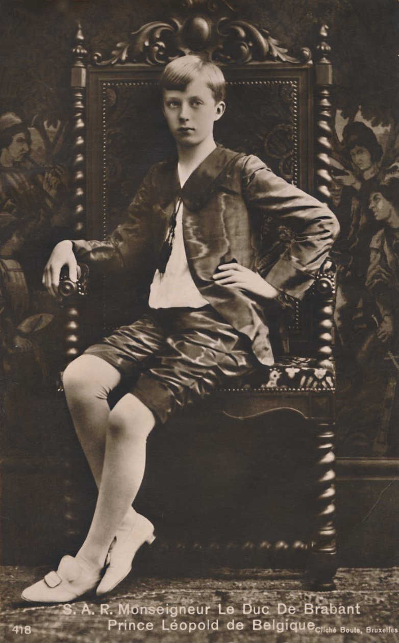 JKW Monsignor Le Duc de Brabant Książę Leopold Belgii, c1910. autorstwa Unbekannt