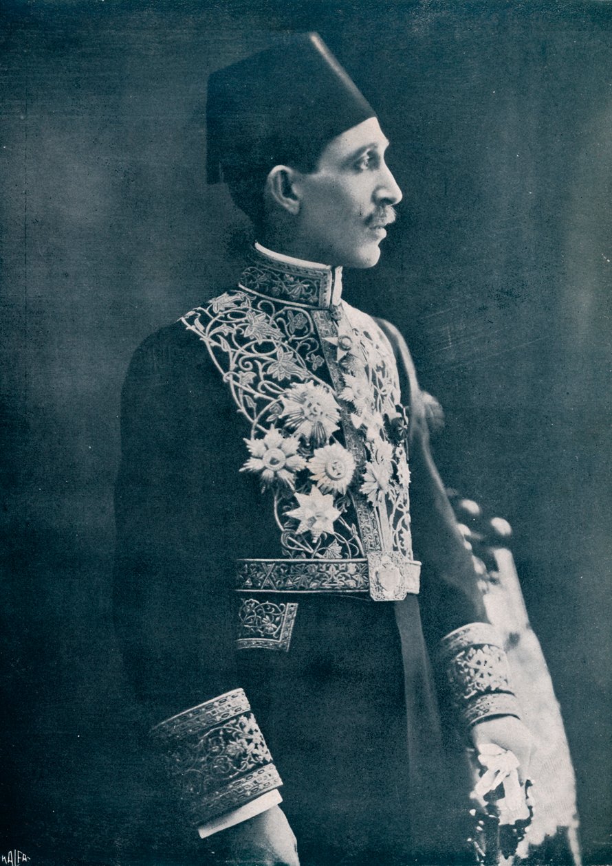 Sadek Wahba Pasza, dyplomata egipski, ok. 1933. autorstwa Unbekannt