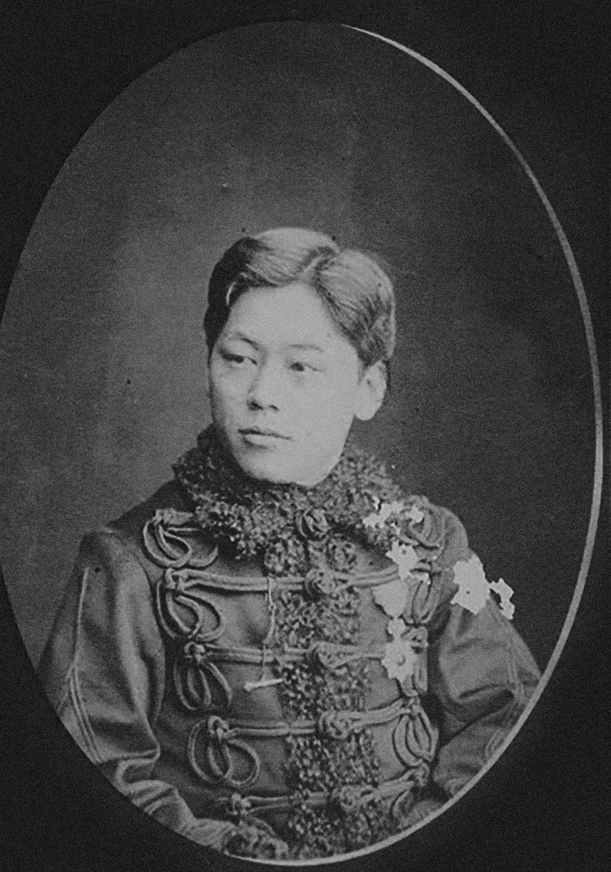 Sagen Ishizuka 1850-1909 w wieku 26 lat 1876. autorstwa Unbekannt