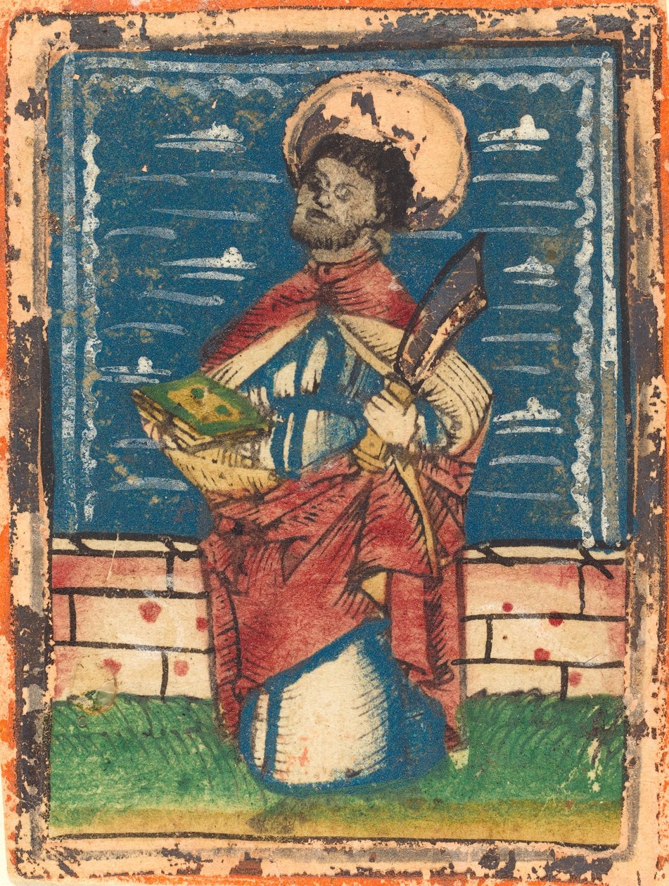 Św. Bartłomieja, 14801490. autorstwa Unbekannt