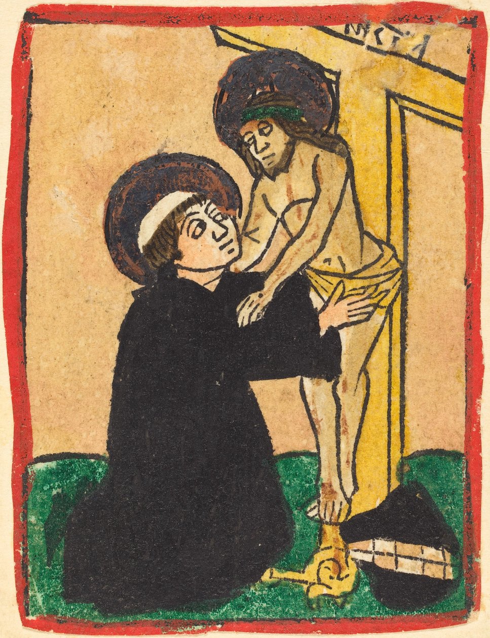Św. Bernard z Clairvaux, c. 14701475. autorstwa Unbekannt