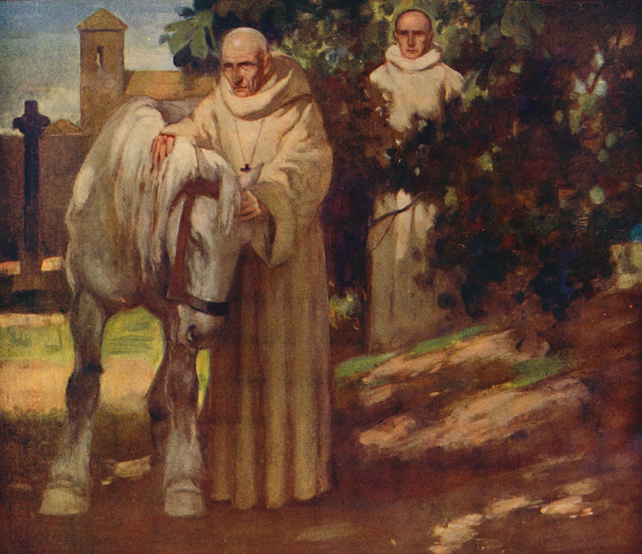 Św. Kolumba i Biały Koń, 1912 autorstwa Unbekannt