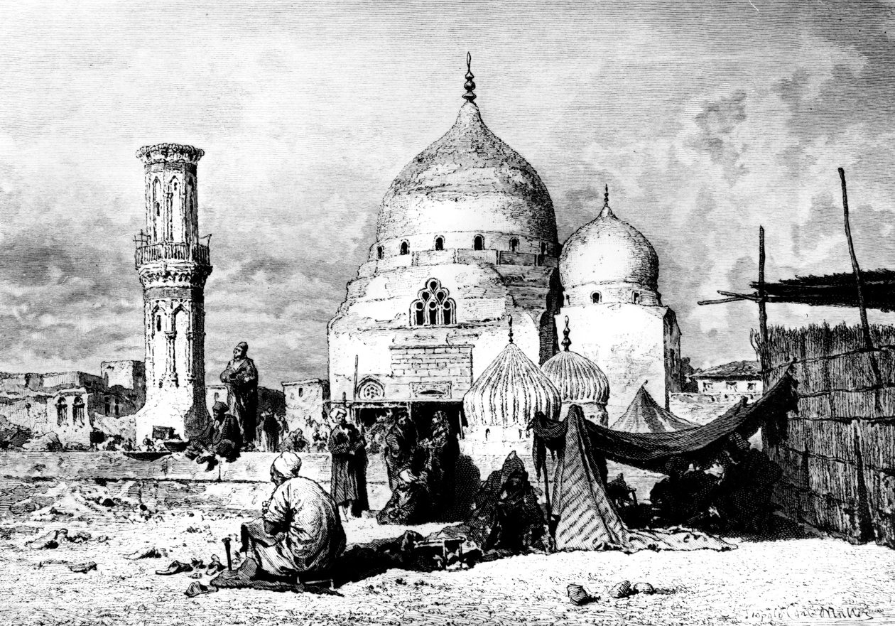 Meczet Świętego Ibrahima, Dessouk, Egipt, 1880 autorstwa Unbekannt