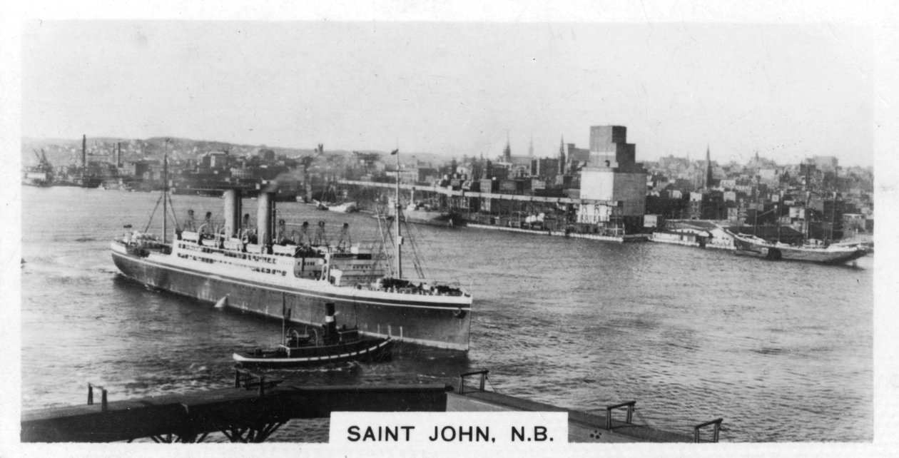 Port Saint John, Nowy Brunszwik, Kanada, ok. 1920 r. autorstwa Unbekannt