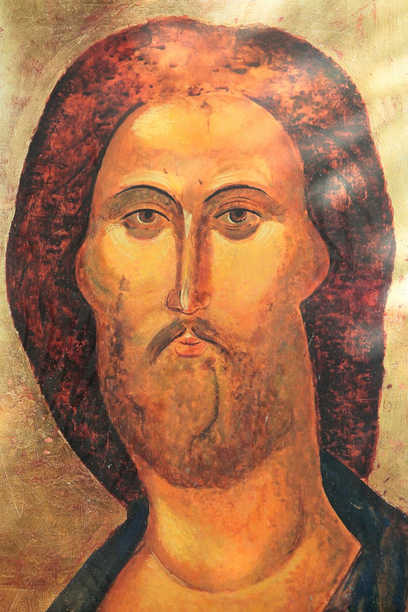 Katedra Saint Lazare (Katedra św Łazarza) Portret Jezusa, Autun, Francja autorstwa Unbekannt