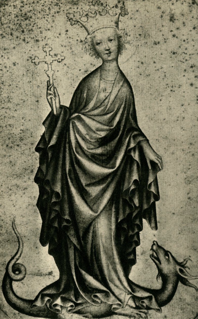 Święta Małgorzata, początek XV w., 1943 r. autorstwa Unbekannt