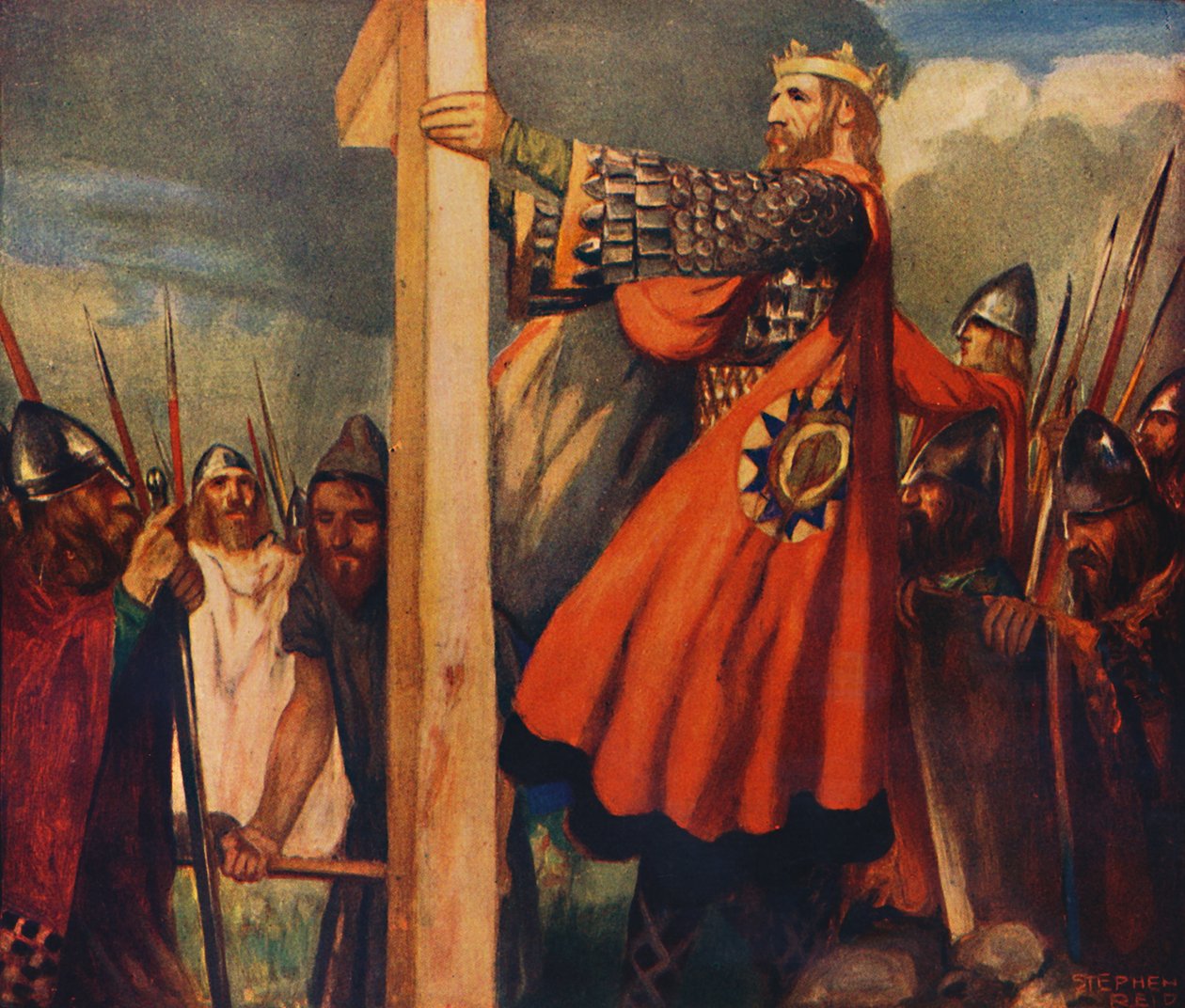 Św. Oswald w Hevenfelth, 1912 autorstwa Unbekannt