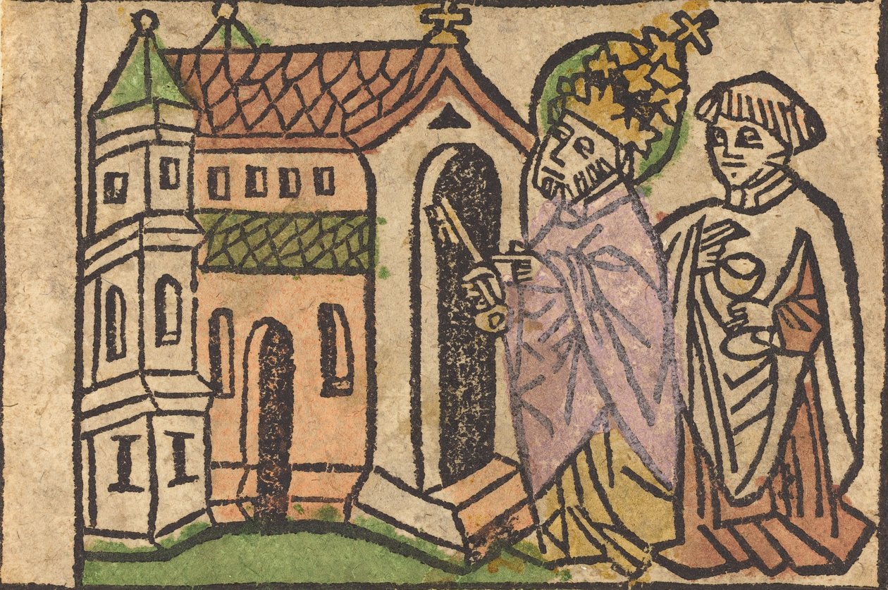 Święty Piotr jako Założyciel Kościoła, 14601470. autorstwa Unbekannt