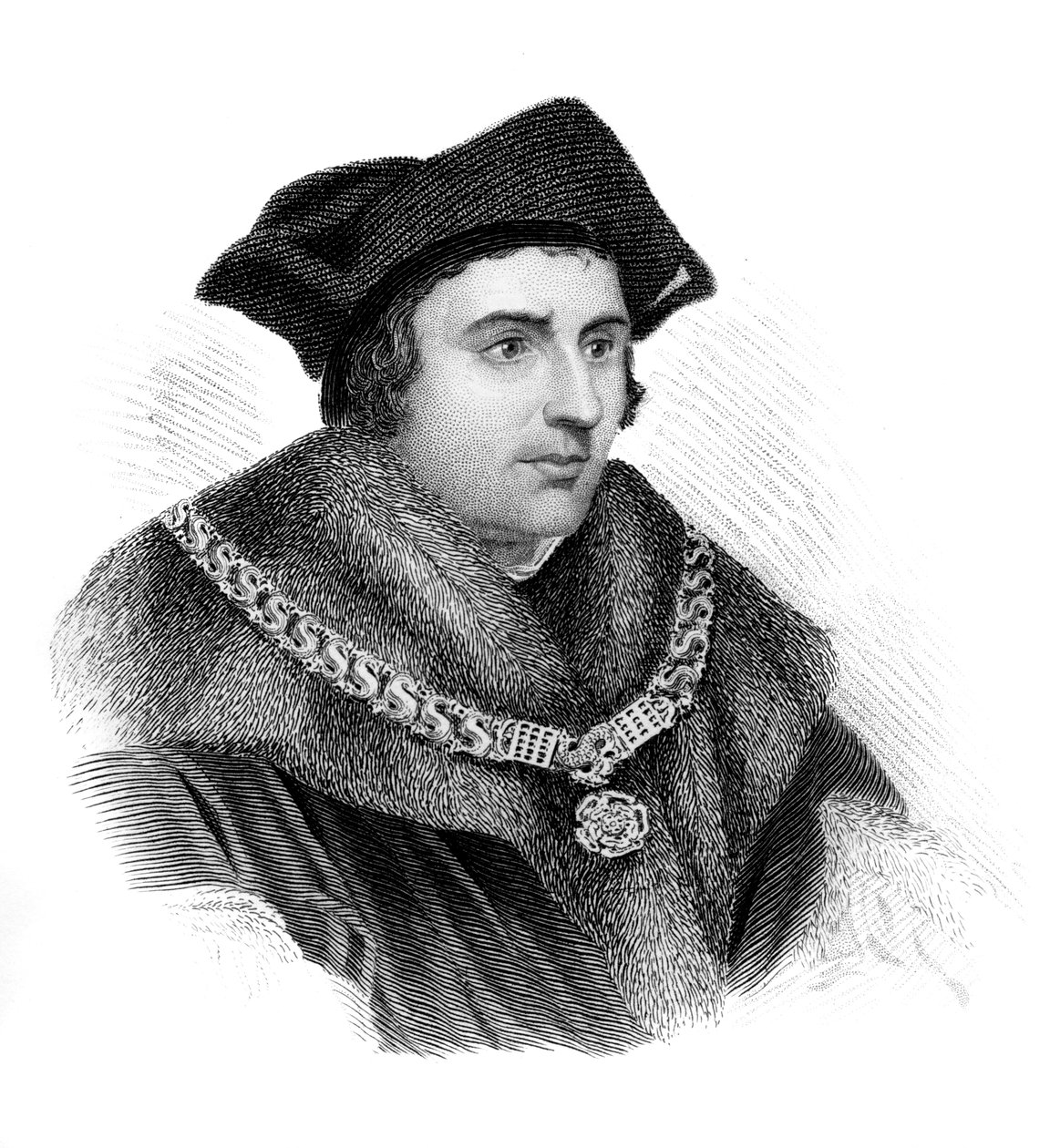 Święty Sir Thomas More, angielski polityk, uczony i męczennik, ok. 1850 autorstwa Unbekannt