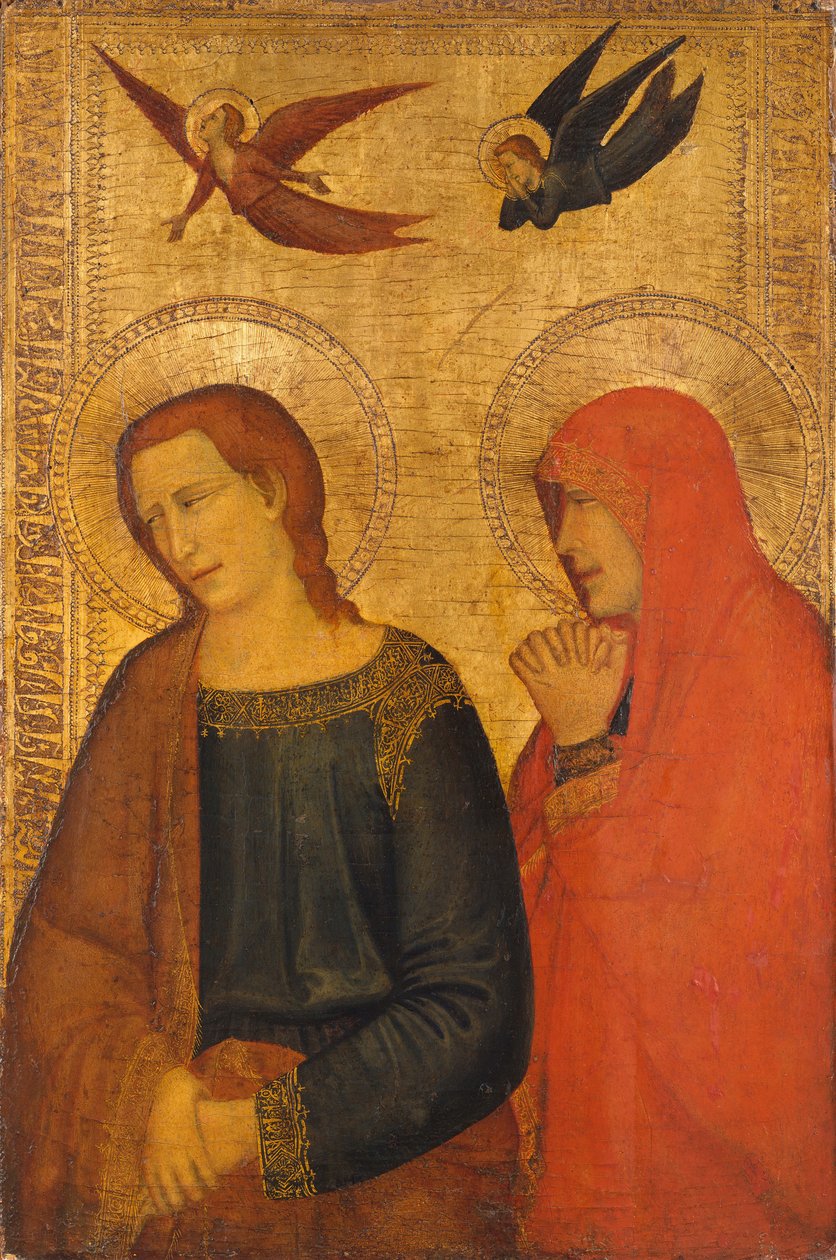 Święci Jan Ewangelista i Maria Magdalena, ca. 1335-45. autorstwa Unbekannt