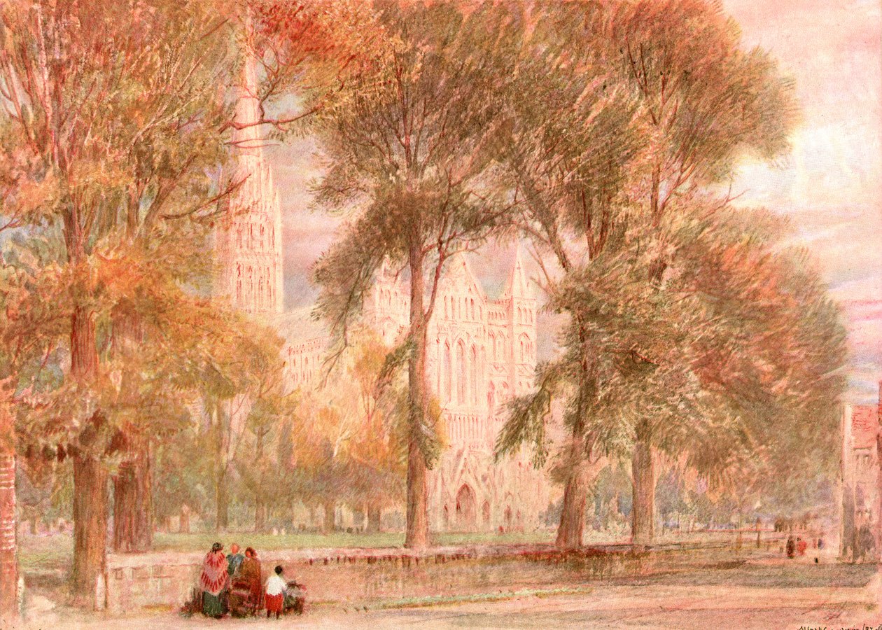 Salisbury Close, 1897, ok. 1900. autorstwa Unbekannt