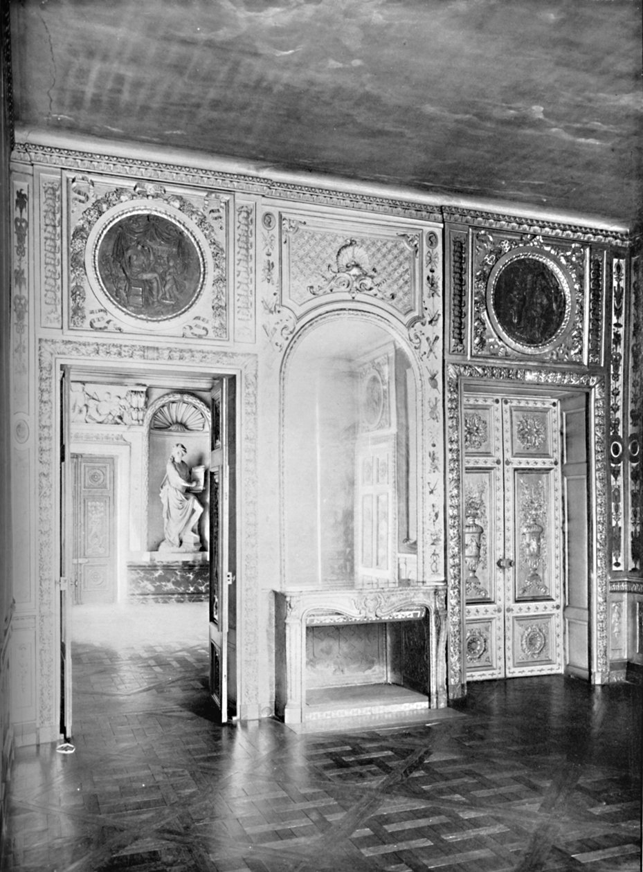 Salon z drzwiami otwieranymi do jadalni – H¶tel Lauzun, 1903 autorstwa Unbekannt