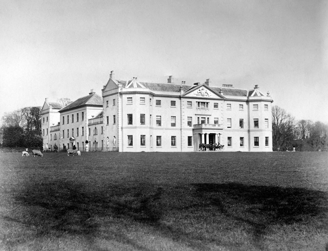 Dom Saltram, ok. 1882 r. autorstwa Unbekannt