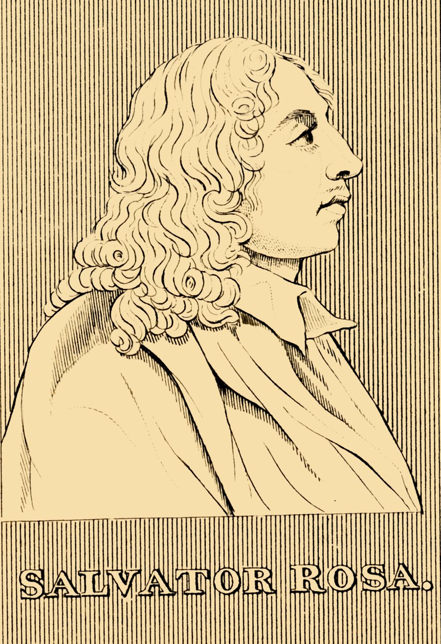 Salvator Rosa, 1615-1673, 1830. autorstwa Unbekannt