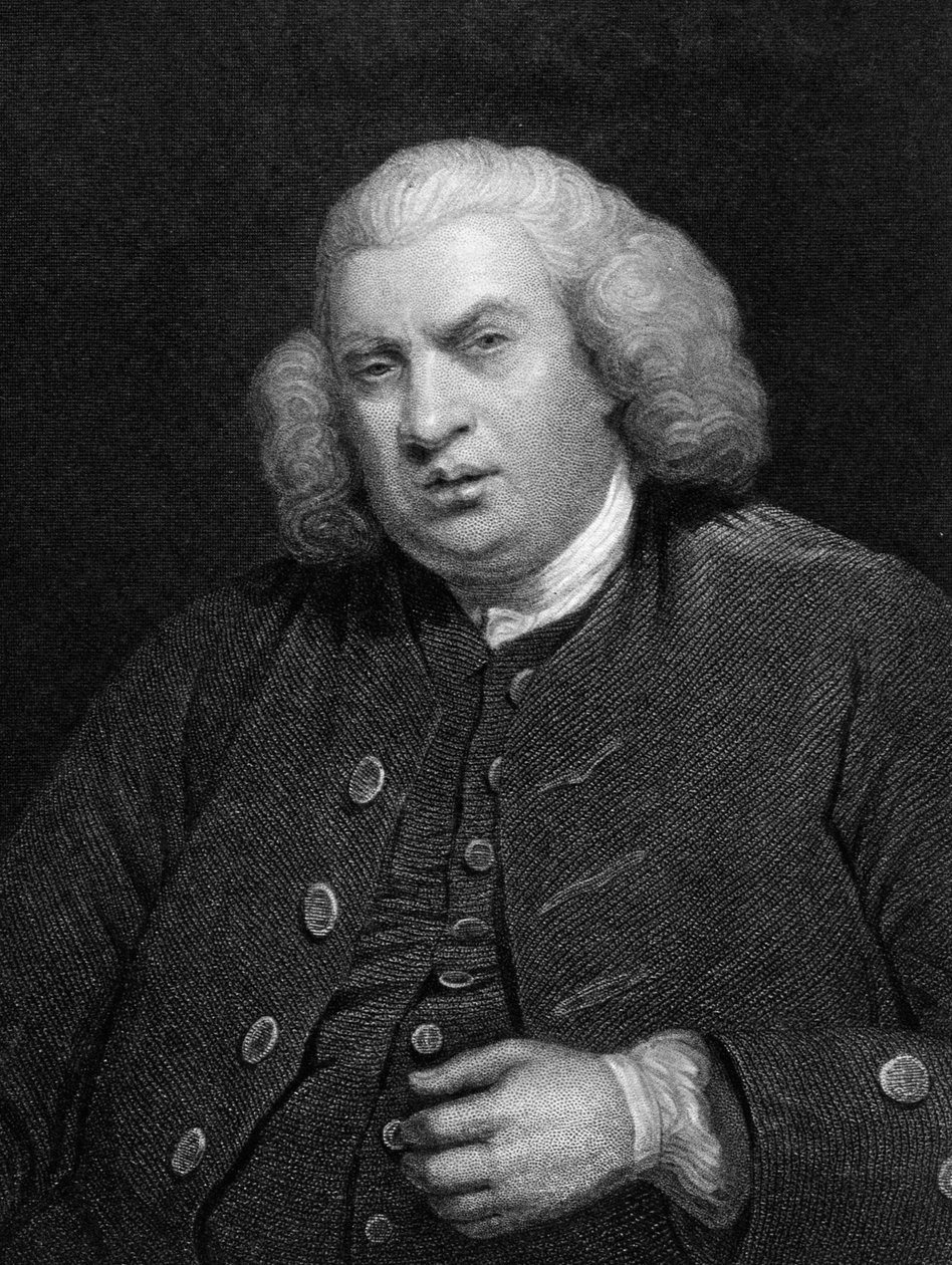 Samuel Johnson, krytyk literacki, poeta, eseista, biograf, XIX w. autorstwa Unbekannt