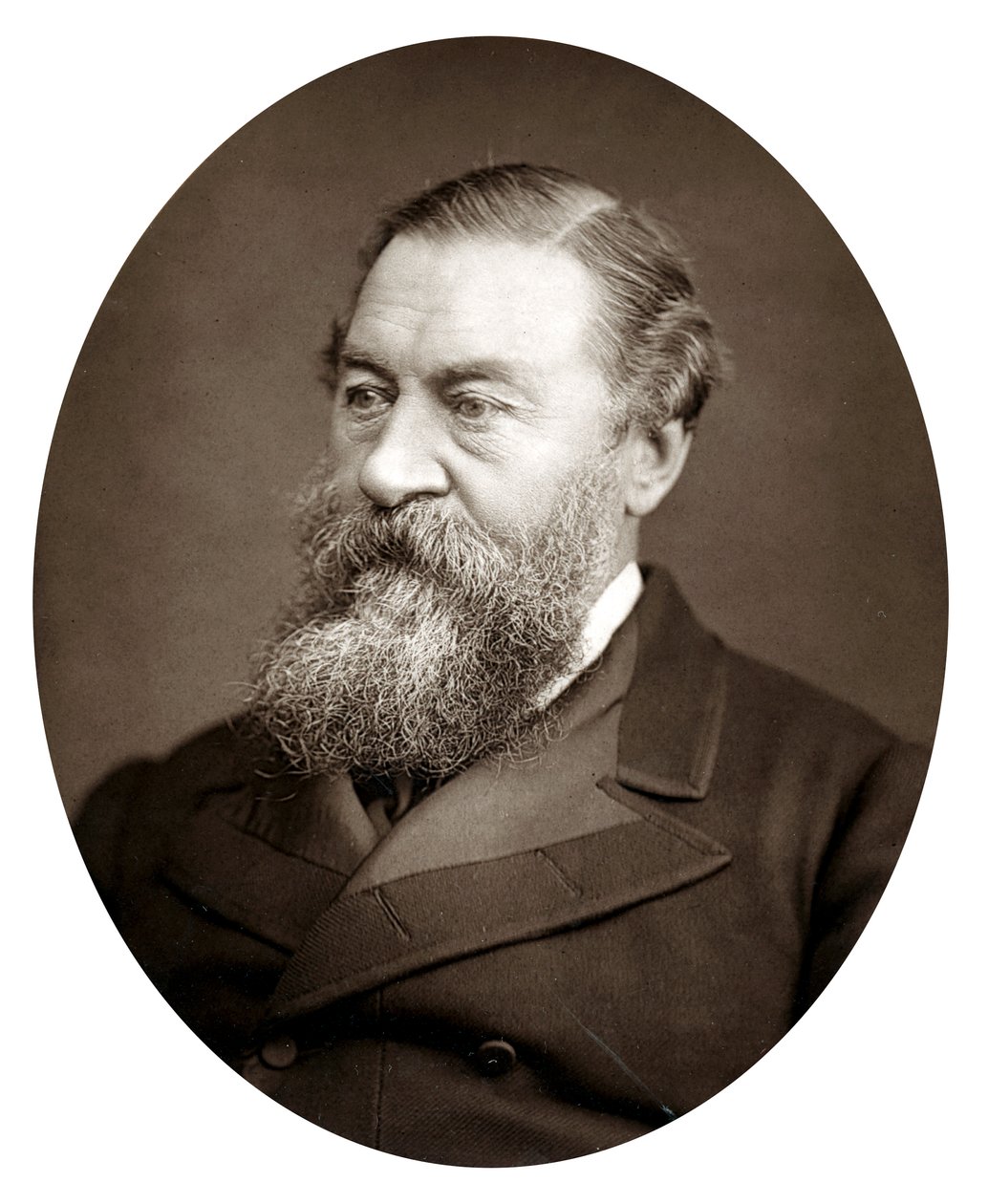 Samuel White Baker 1821-1893, angielski odkrywca i działacz przeciw niewolnictwu, c1880 autorstwa Unbekannt