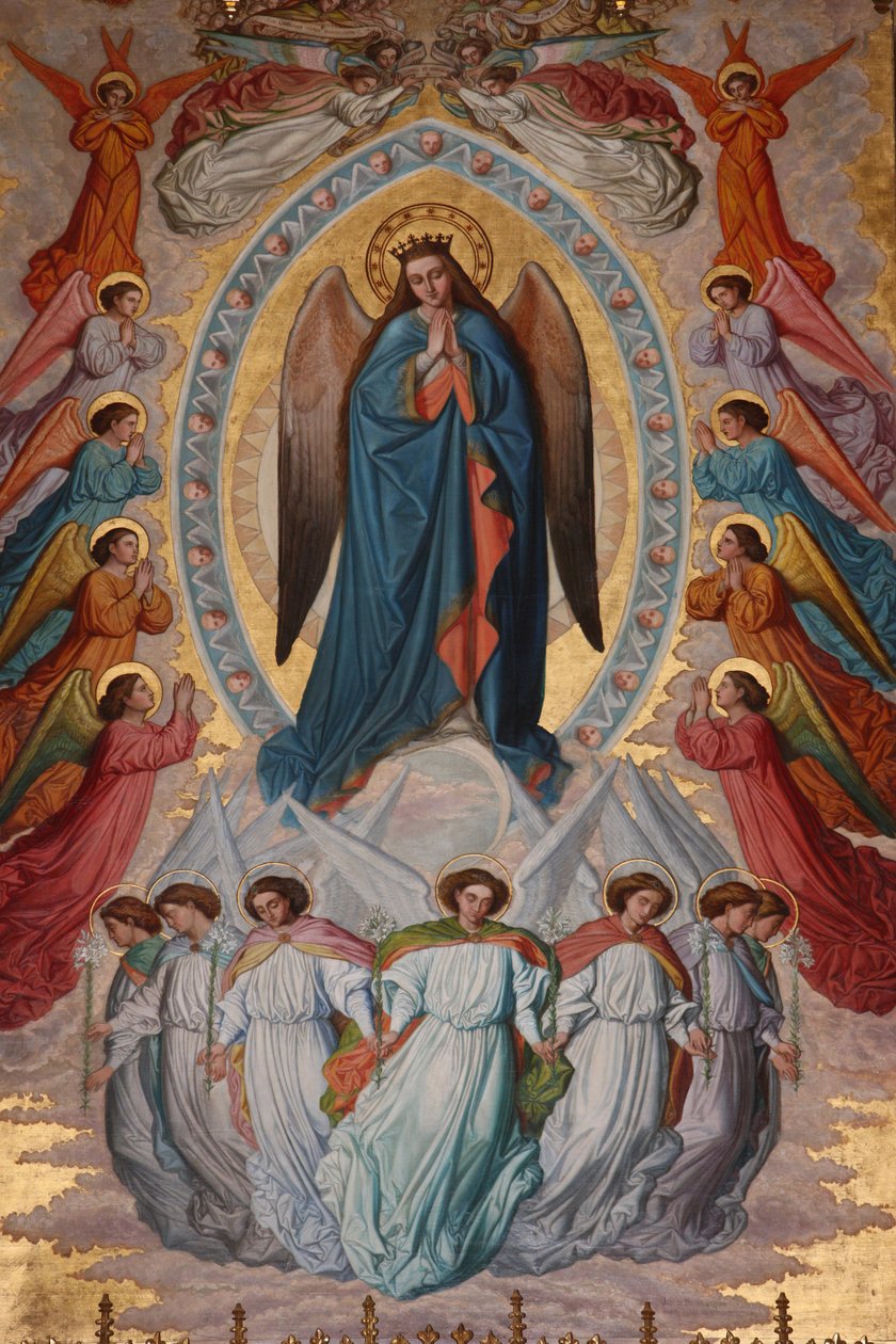 Kościół San Jeronimo. Dziewica Maryja Madryt Hiszpania autorstwa Unbekannt