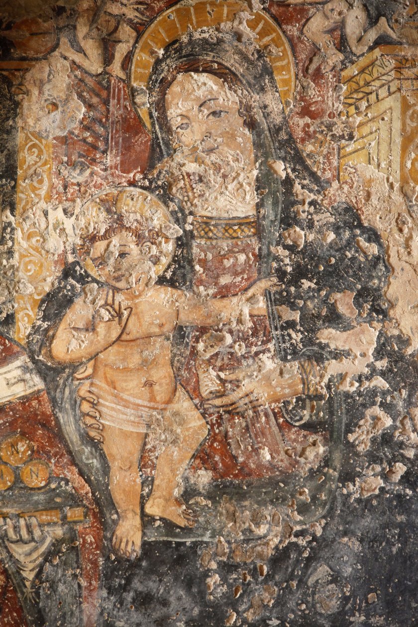Bizantyjski kościół San Pietro, Otranto, Apulia, Otranto, Włochy autorstwa Unbekannt