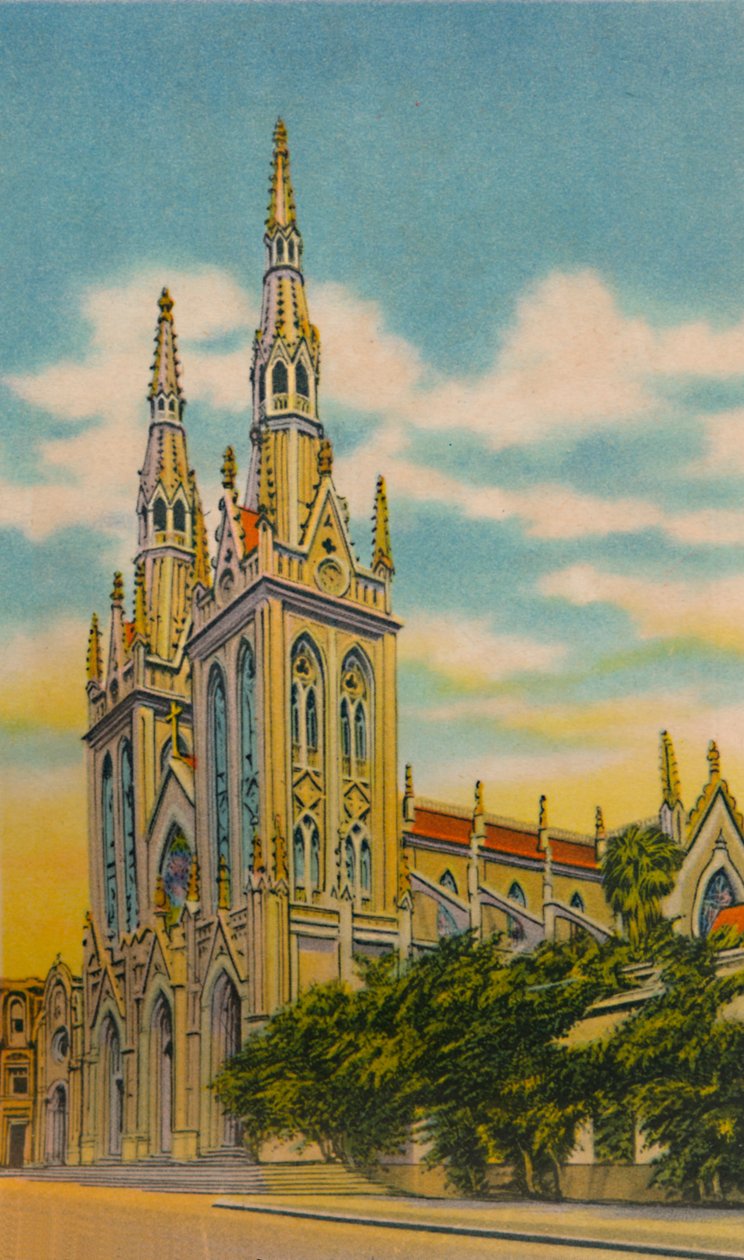 Kościół San Roque, Barranquilla, ok. 1940 r. autorstwa Unbekannt