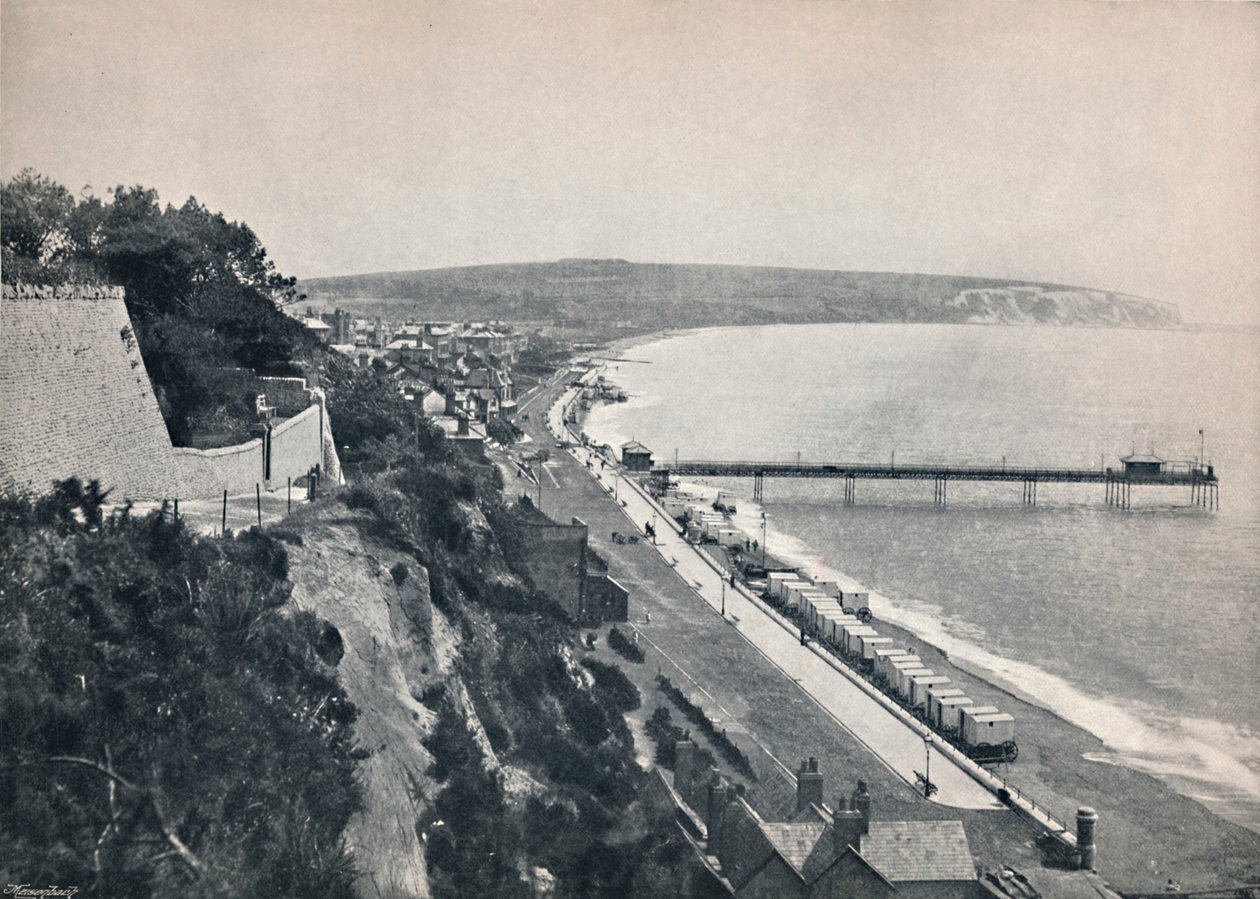 Sandown – Z klifów, 1895 autorstwa Unbekannt